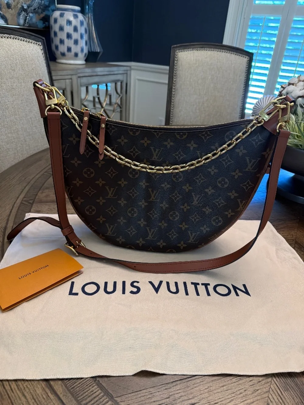 Louis Vuitton Loop Hobo Monogram Canvas